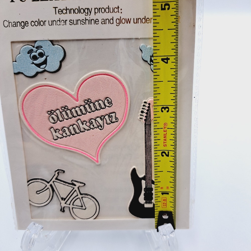 Color-Changing PU Leather Stickers - Picture 3 of 4